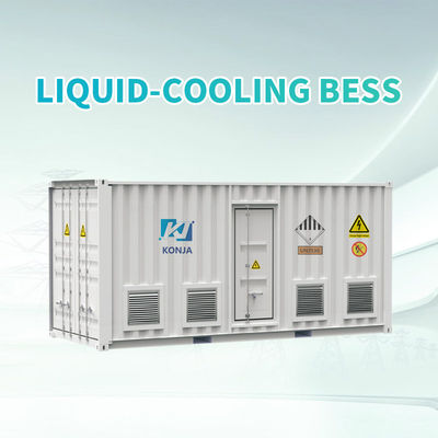 KonJa 20HC 3.1MWh سیستم ذخیره سازی انرژی کانتینر 1000V - 1500V جعبه ذخیره سازی انرژی با 3.2V 280ah Lifepo4 باتری