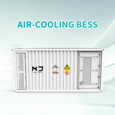 قیمت خوب سیستم خنک کننده هوا BESS 40FT 2.58MWh 768Vdc سیستم ذخیره انرژی باتری 400Vac آنلاین