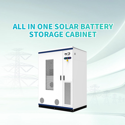 کابینت ذخیره سازی انرژی 215kWh سیستم ذخیره سازی انرژی بیرونی 100kW