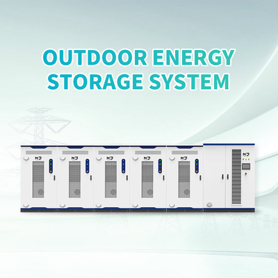 قیمت خوب کابینت ذخیره سازی انرژی توزیع شده 1075kWh 500kw سیستم ذخیره سازی انرژی بیرونی آنلاین